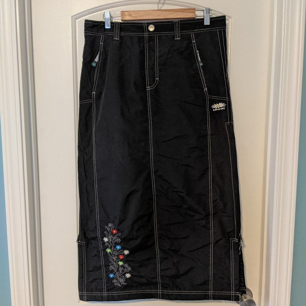 Skhoop Insulated Outdoor Maxi Skirt Hella Sz Lrg